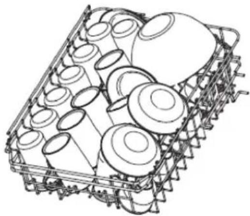 AMICA GSP 543 500 S - Oberer Geschirrkorb - 1