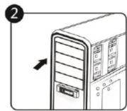 Icy Box IB-2213SSK - Einbau im Computer - 2