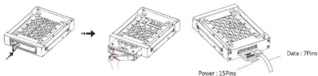 Icy Box IB-2213SSK - Installation der Festplatten - 1