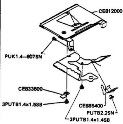 OLYMPUS OM-PC - DISASSEMBLING PROCEDURES - 37