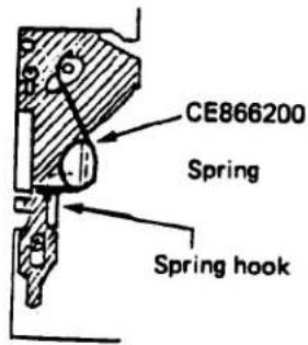 CE866200 Spring Spring hook
