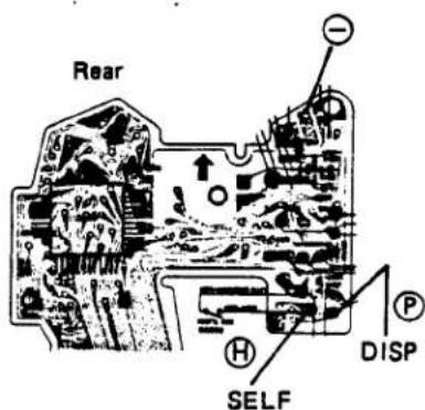 Rear - H SELF DISP P