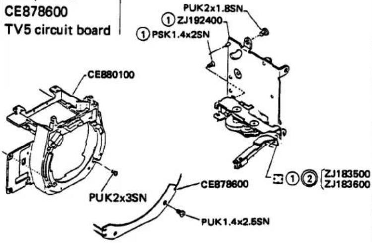 OLYMPUS OM-PC - DISASSEMBLING PROCEDURES - 42