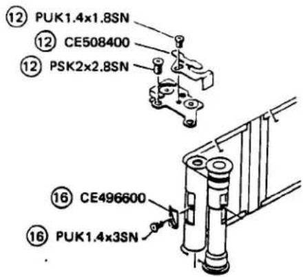 ⑫ PUK1.4x1.8SN ⑫ CE508400 ⑫ PSK2x2.8SN ⑯ CE496600 ⑯ PUK1.4x3SN