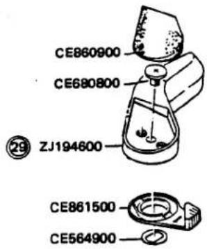 OLYMPUS OM-PC - DISASSEMBLING PROCEDURES - 1