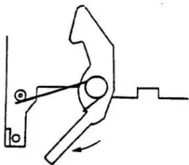 OLYMPUS OM-PC - 2-1. Operation check of C rising hook - 1