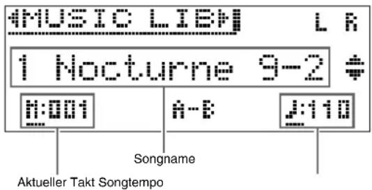 #MUSIC LIBN L R 1 Nocturne 9-2 # H:001 A-B J:110 Songname Aktueller Takt Songtempo