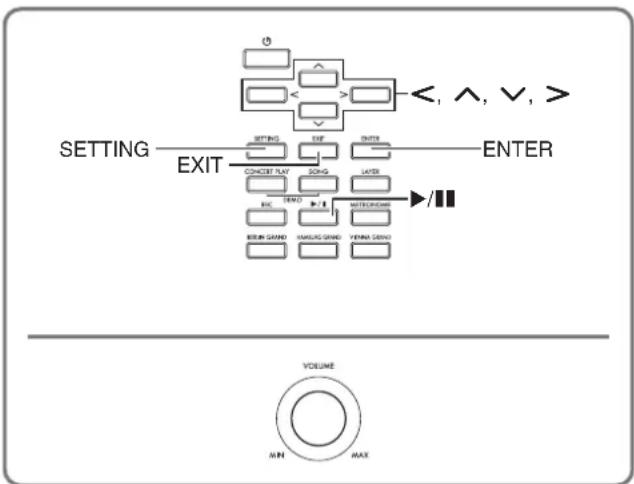CASIO Celviano GP-510 - Tastatur-Temperierung ändern - 1