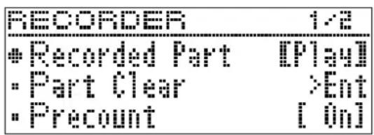 CASIO Celviano GP-510 - Tastaturspiel zur Wiedergabe eines MIDI-Recorder-Songs oder von Songdaten aufnehmen - 1