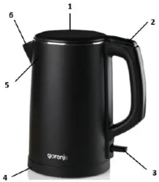 1 2 6 5 gorenje 4 3