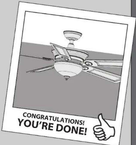 CONGRATULATIONS! YOU'RE DONE!