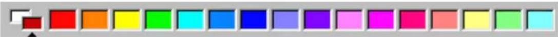 Color palette bar with multiple solid color swatches (no text or symbols)