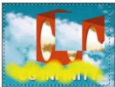 Stylized graphic of a red 3D letter 'O' with yellow clouds and sky background (no text or symbols)