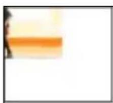Partial view of a blurred orange horizontal bar against white background (no text or symbols)