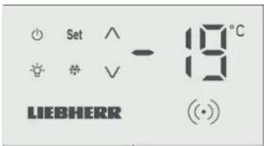 Set ^ - 19°C LIEBHERR (•)