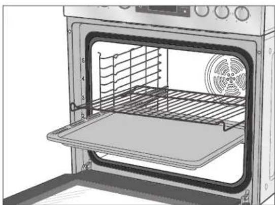 Hanseatic MC-HF605AG2 - Oven rack, baking tray and dripping pan - 1