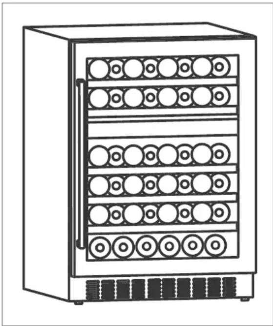Hanseatic HWC46GCIA - Filling the appliance - 1