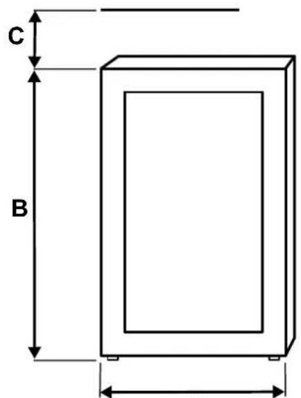 C B