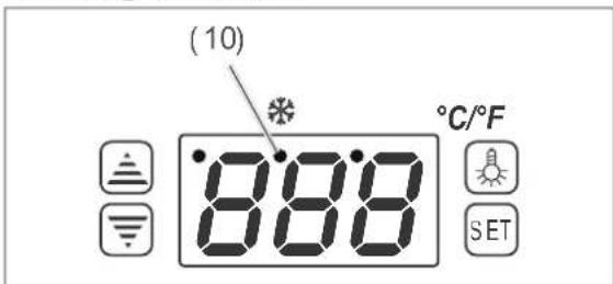 (10) 88.8 °C/°F SET