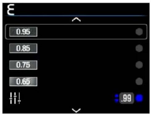 E 0.95 0.85 0.75 0.65 .99