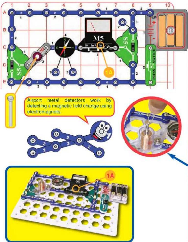 A 1 2 3 4 5 6 7 8 9 10 B 1 2 3 4 5 6 7 8 9 10 A 3 2 1 2 M5 5V 1mA 1A 1A D C E 2 1 2 3 4 5 6 7 8 9 10 B3 PRESS SWITCH Airport metal detectors work by detecting a magnetic field change using electromagnets. 2 3 2 1A