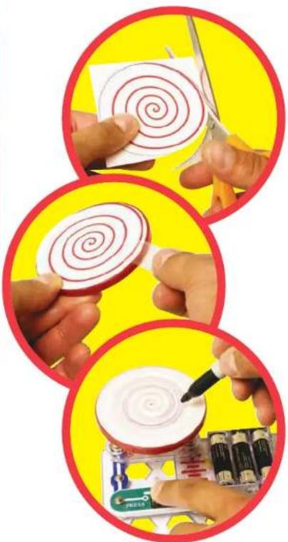 Snap Circuits Snaptricity SCBE-75 - SPIN DRAW - 1