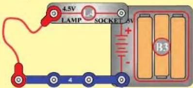 4.5V LAMP L+ SOCKET 5V + B3 4