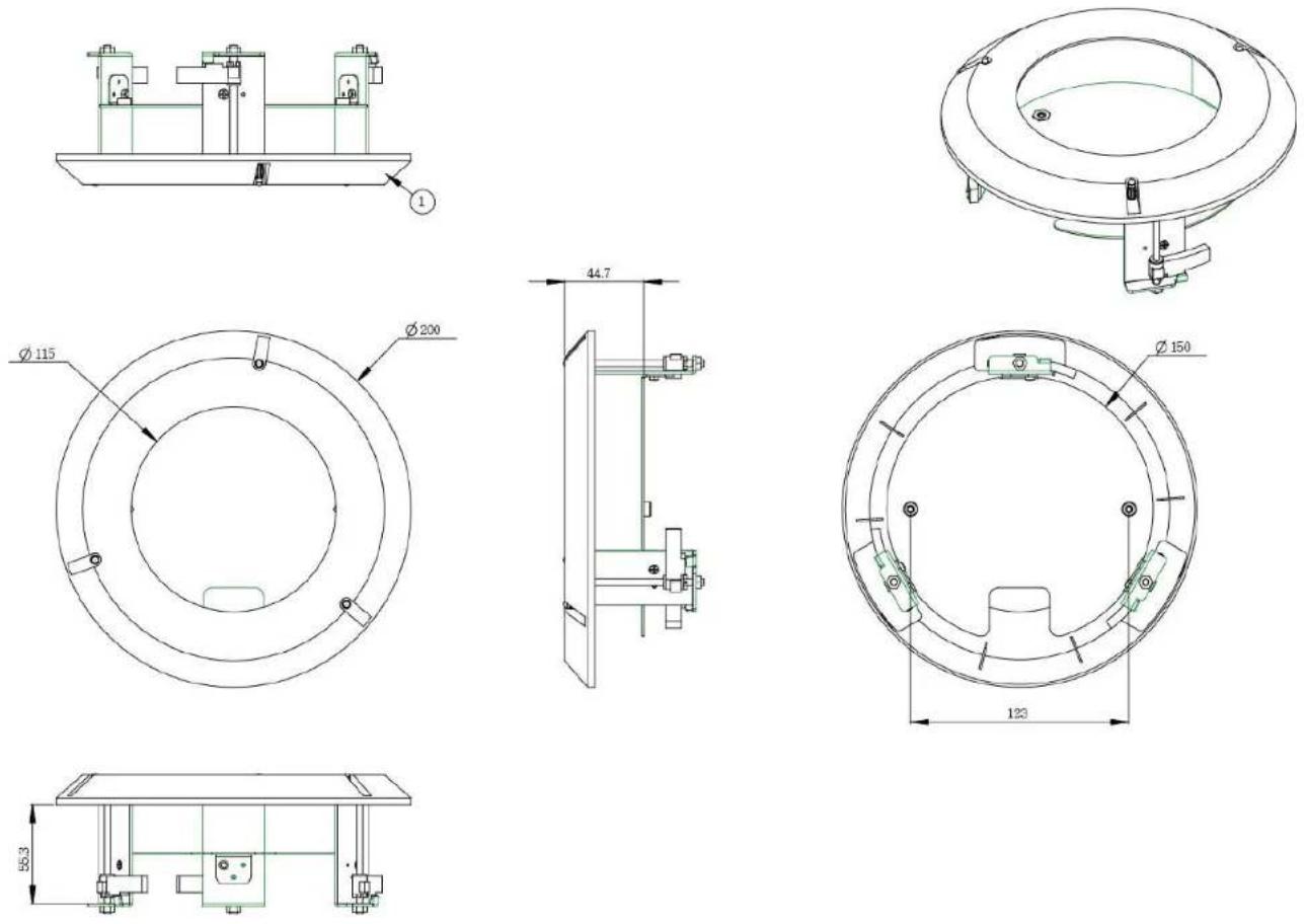 Verint S5020 - PL-S50FDW - Pole Mount - 16