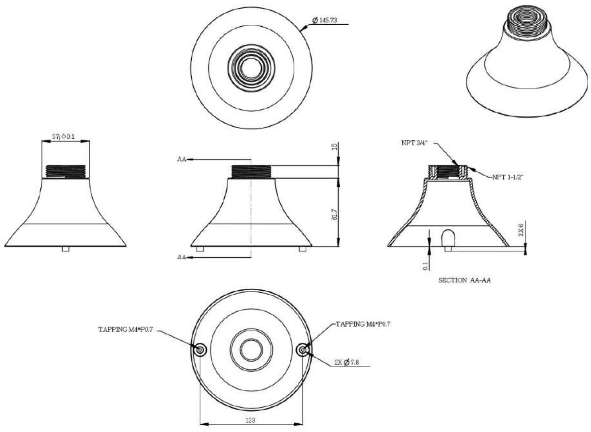 Verint S5020 - PL-S50FDW - Pole Mount - 13