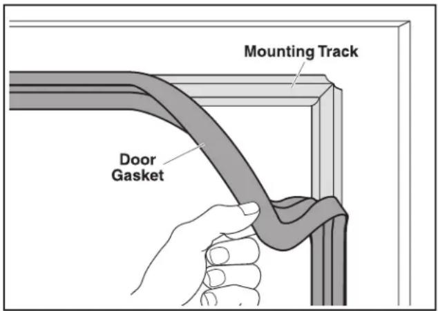 Mounting Track Door Gasket