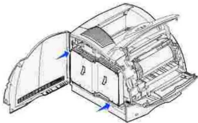 DELL M5200 - Entfernen optionaler Druckerspeicherkarten - 6