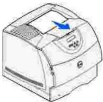 DELL M5200 - Bei Ausgabe in die Standardpapierablage - 1