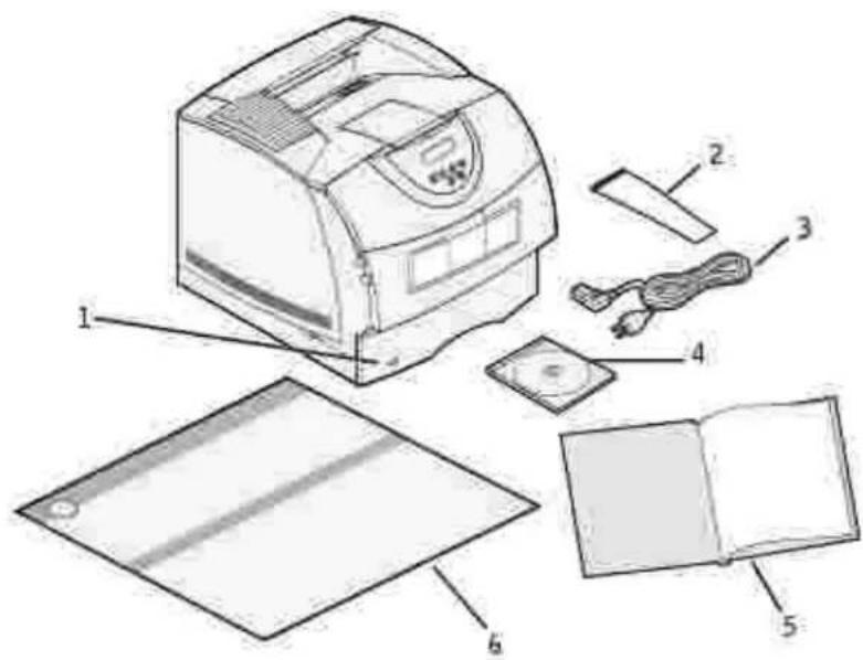 DELL M5200 - Auspacken des Druckers - 4