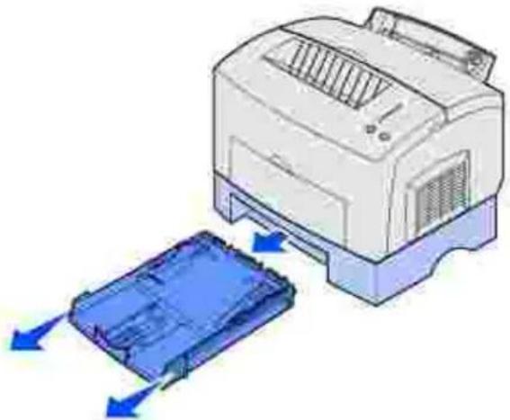 DELL P1500 - Zusätzliches 250-Blatt-Fach - 1