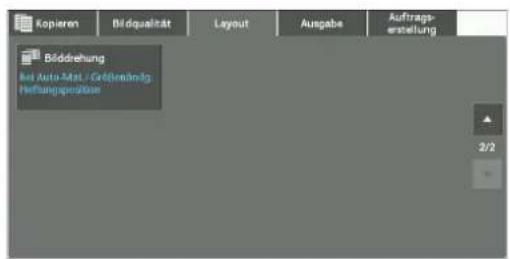 Kopieren Bildqualität Layout Ausgabe Auftrags- erstellung Bördrehung Red Auto-Mat / Grödbermäßig. Heftungsprozüsse 3/2