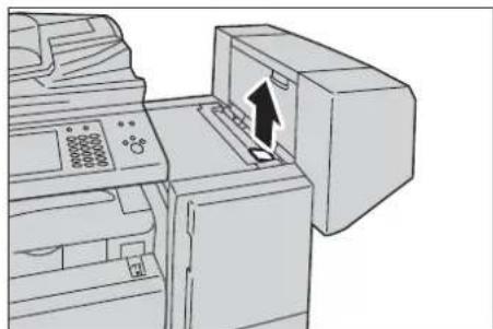 DELL C7765dn - Papierstau unter der oberen Finisherabdeckung - 1