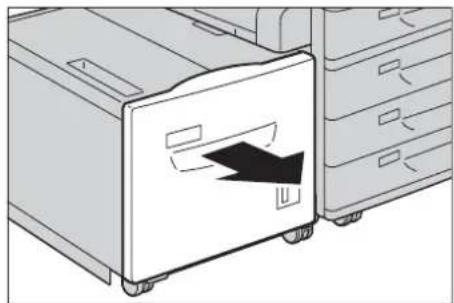 DELL C7765dn - Papierstau in Behälter 6 - 1