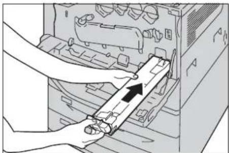 DELL C7765dn - Diagram showing hands operating a device with numbered instructions for file or operation - 1