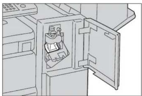 DELL C7765dn - Heftklammernstaus im Heftklammermagazin (für Finisher B1) - 4