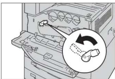 DELL C7765dn - Diagram of a computer tower drawer with an open lid and directional arrows indicating movement (no text or symbols)
Legen Sie ein Übertragungswiederholungsintervall zwischen 30 und 300 Sekunden fest. - 1