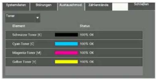 DELL C7765dn - Systemdaten
Störungen
Austausch-
module
Zählerstände
Schleßen
Fehlerprotokull
\- 1000BASE-T

\- 100BASE-TX

\- 10BASE-T

\- Unterstützte Frametypen

\- Ethernet II-Spezifikation

\- IEEE802.3-Spezifikation

\- IEEE802.3-/IEEE802.2-Spezifikation

\- IEEE802.3-/IEEE802.2-/SNAP-Spczifikation


Austauschmodulee Frametypen

\- Ethernet II-Spezifikation

\- IEEE802.3-Spezifikation

\- IEEE802.3-/IEEE802.2-Spezifikation

\- IEEE802.3-/IEEE802.2-/SNAP-Spczifikation - 1