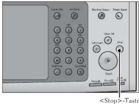 Log In / Out Init Status Machine Status Power Saver 1 2 3 4 5 6 7 8 9 Start Clear All InterStart Stop Start Data+ Email+ F -Taste