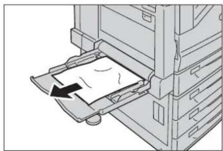 DELL C7765dn - Papierstau in Behälter 5 (Zusatzzufuhr) - 1