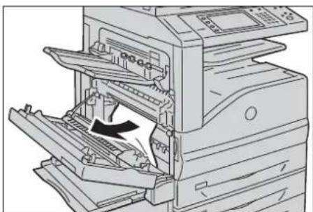 DELL C7765dn - Papierstaus in der linken mittleren Abdeckung A - 4