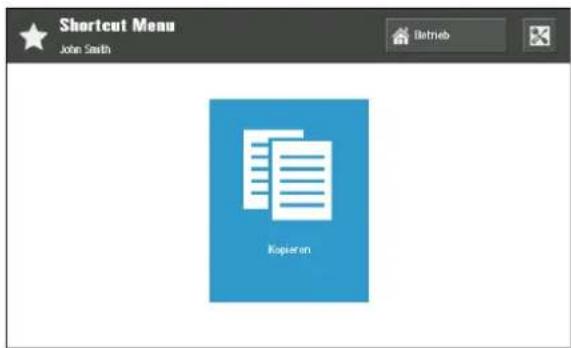 Shortcut Menu John Smith Betrieb Kopieren