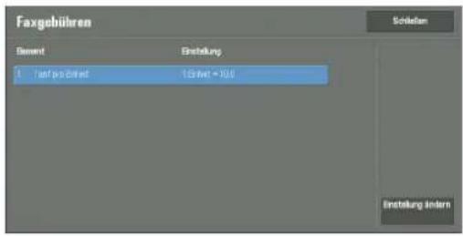 DELL C7765dn - Tarif pro Einheitmmlungen können nicht über das Gerät gelöscht werden. - 1