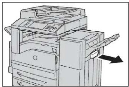 DELL C7765dn - Montieren des Fachaufsatzes am Finisher B1 - 1