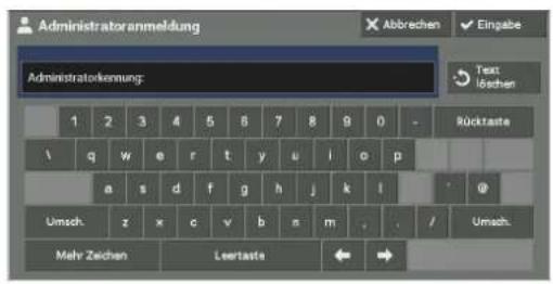 DELL C7765dn - Löschen eines privat gesperrten Druckauftrags mit einer ungültigen Benutzerkennung - 1