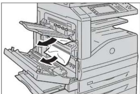 DELL C7765dn - Papierstaus in der linken mittleren Abdeckung A - 5