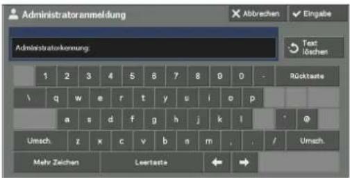 DELL C7765dn - HINWEISdes Bildschirms [Verwaltung] finden Sie unter „Vorgehensweise zum Ändern von Systemeinstellungen“ (P.306).

2 Wählen Sie ein Element aus, das festgelegt oder geändert werden soll. - 1